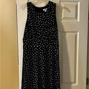 LONDON TIMES Women’s Polka Dot Midi Dress Size 14